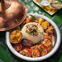 دجاج المشوی با برنج