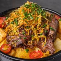 بطاطا بالحم