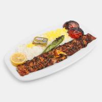 چلو کباب کوبیده مغان