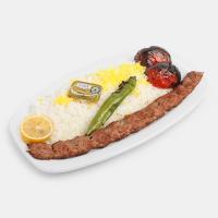 چلو کباب لقمه