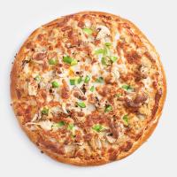 پیتزا مرغ و قارچ