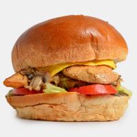 چیکن ماشروم برگر