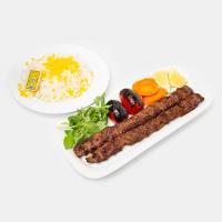 چلو کباب کوبیده