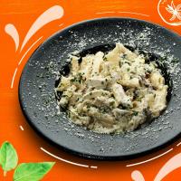 پاستا پنه چیکن آلفردو (مرغ)