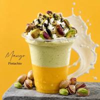 شير پسته انبه لیوانی
