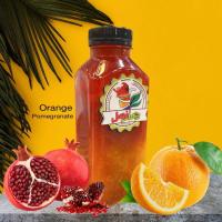 آبمیوه پرتقال و انار