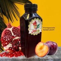 آبمیوه انار و آلو جنگلى
