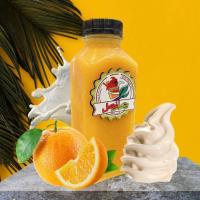 آب پرتقال بستنى