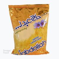 پشمک رشته ای زعفرانی حاج عبدالله