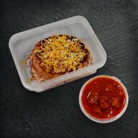 رشته پلو ته دیگی با خورشت قیمه آلو از رستوران گل زعفرون