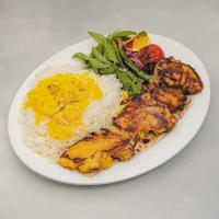 چلو جوجه کباب با استخوان