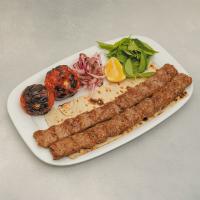 خوراک کباب کوبیده با دورچین