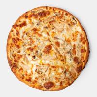 پیتزا قارچ و مرغ گریل ایتالیایی