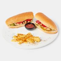 ساندویچ استیک مرغ خوشه