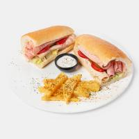 ساندویچ ژامبون میکس سرد