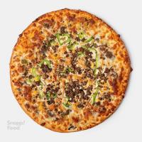 پیتزا قارچ و گوشت آمریکایی