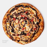 پیتزا چیکن باربیکیو آمریکایی