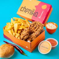 مرغ سوخاری سه تکه اسپایسی