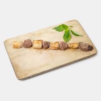 گوشت و دنبه کبابی (یک سیخ)