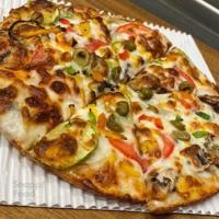 پیتزا سبزیجات آمریکایی