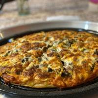 پیتزا قارچ و گوشت آمریکایی