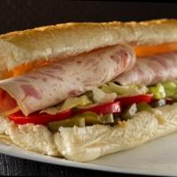 ساندویچ ژامبون مرغ سرد
