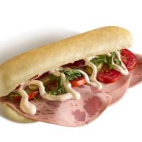 ساندویچ ژامبون گوشت سرد