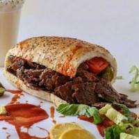 ساندویچ کباب ترکی گوشت