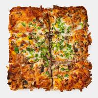 پیتزا رست بیف آمریکایی