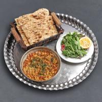 املت قارچ و گوشت