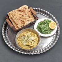 نیمرو قارچ و سیب زمینی