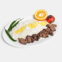 چلو کباب چنجه گوسفندی