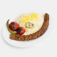 چلو کباب کوبیده معمولی