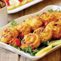 خوراک جوجه کباب حلزونی