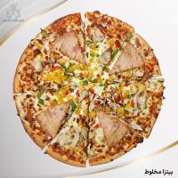 پیتزا مخلوط نشاط آمریکایی