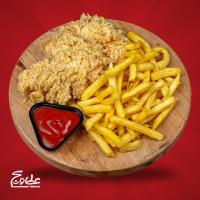 چیکن استریپس سه تکه