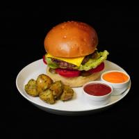 چیز برگر مکث