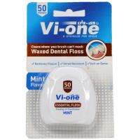 نخ دندان نعنایی وی وان با پوشش موم 50 متر