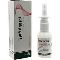 اسپری بینی نورمونیکس سدیم کلراید 0/65 درصد 25 میلی لیتر