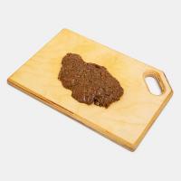 استیک راسته گوساله با سس زغالی 500 گرم