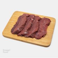 فیله گوساله بیفتکی با سس زغالی 500 گرم