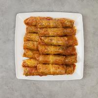 دلمه برگ کلم گیاهی بامیکا