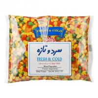 مخلوط نخود، هویج و سیب زمینی نوبر سبز