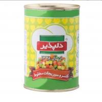 کنسرو سبزیجات مخلوط دلپذیر