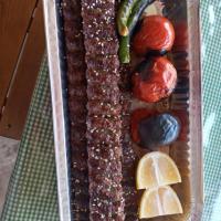 خوراک کباب کوبیده مخصوص (یک سیخ)