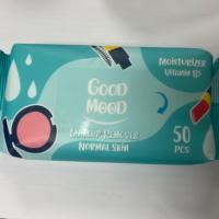 دستمال مرطوب آرایش پاک کن (گودمود) پوست نرمال ۵۰ عددی