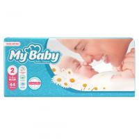 پوشک بچه سایز 2 مای بیبی (44 عددی)