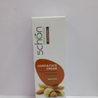 کرم دست و صورت schon حاوی روغن بادام