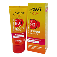 کرم ضدآفتاب ( آردن ) spf 90 - بژ هلویی - پوست های معمولی و خشک