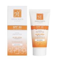 کرم ضد آفتاب بی رنگ SPF30 (مای) ALOE VERA